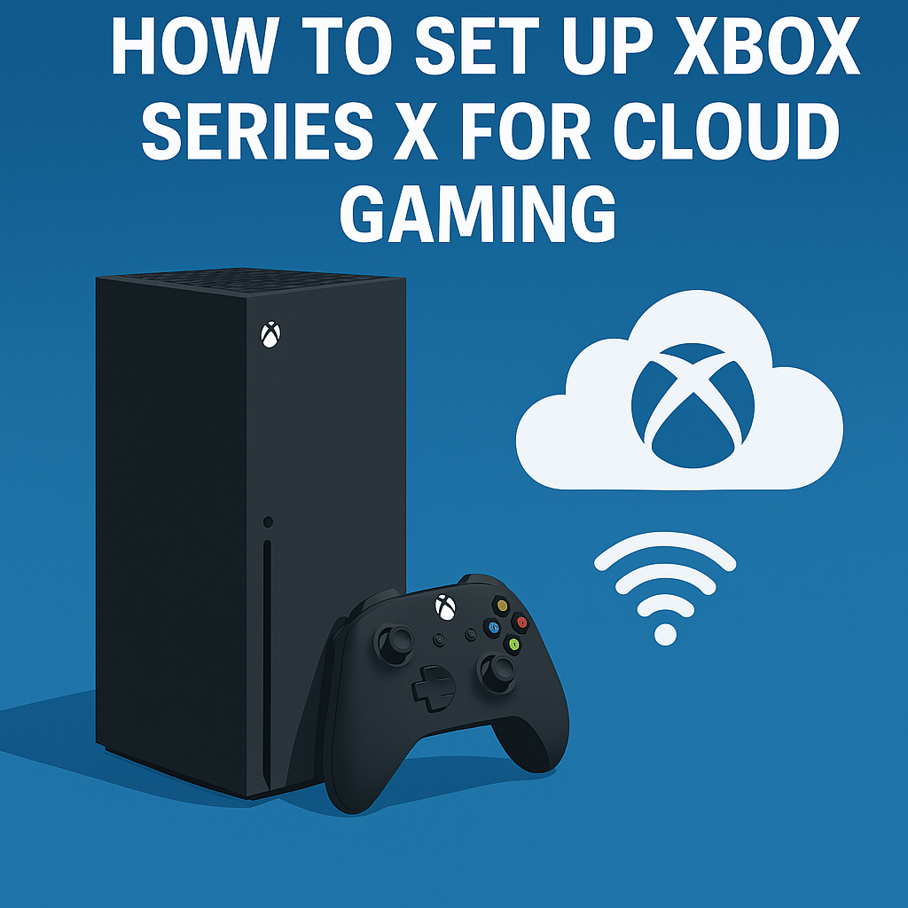 how to set up xbox series x for cloud gaming